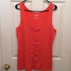 Orange tank top